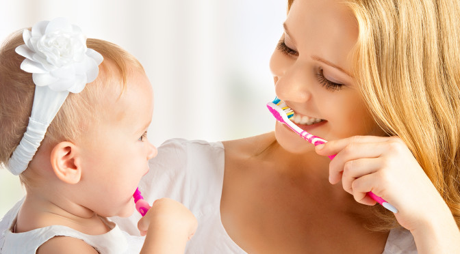 Proper way to Brush Teeth